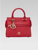 Load image into Gallery viewer, Front view of ophelia envelope bag in red color