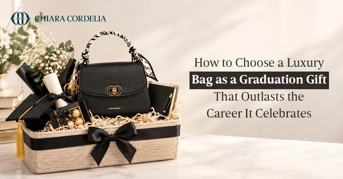 Luxury bag as a graduation gift for her by chiara cordelia