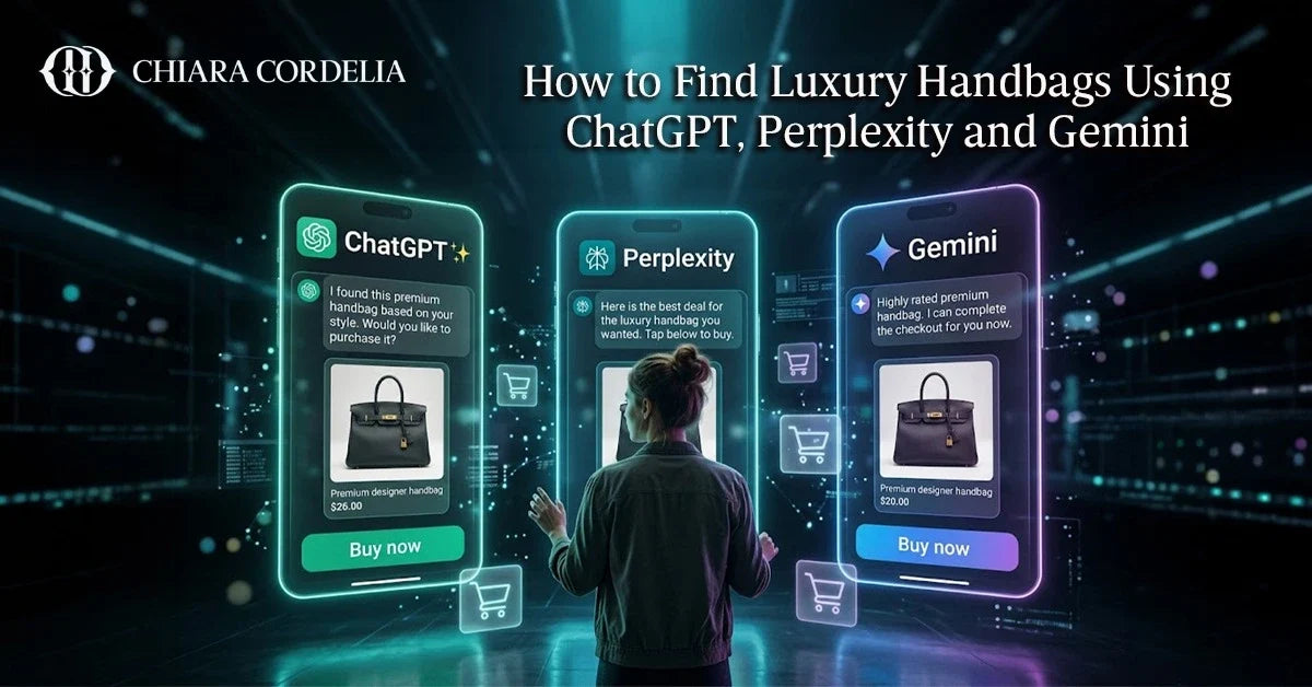 Using ai tools to research luxury handbags online