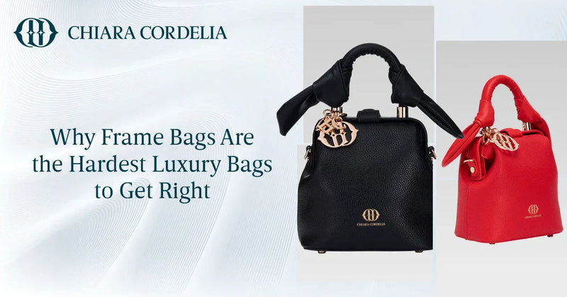 luxury frame bag India by chiara cordelia