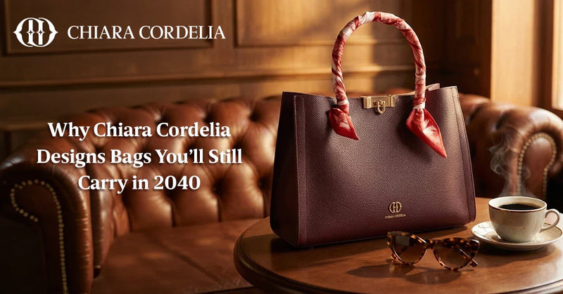 Real leather bag developing soft texture and natural patina