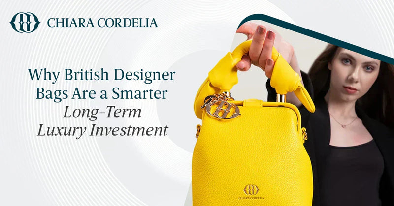 British designer luxury handbags reflecting timeless craftsmanship and long-term value