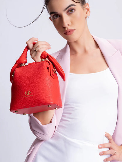 Caledonia Red Frame Bag
