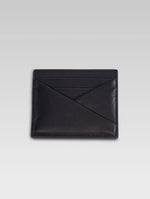 Load image into Gallery viewer, Back facing of black color felicitas card holder
